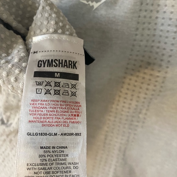 🦈Gymshark Vital Seamless Light Grey Marl🦈 - Picture 5 of 5